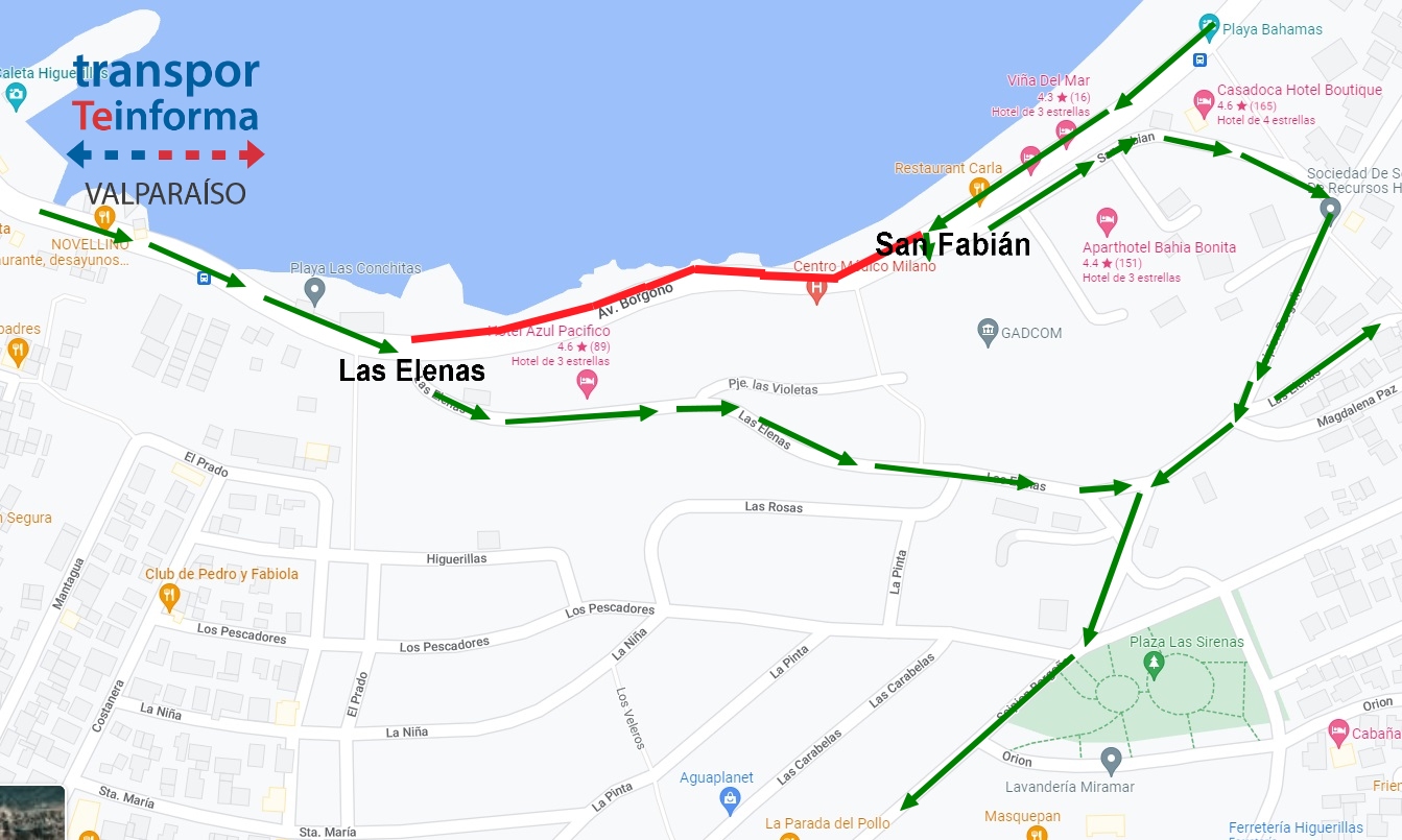 Continúan los trabajos viales en el borde costero entre Viña del Mar y Concón: a contar de este lunes 18 de abril se cierra nuevo tramo
