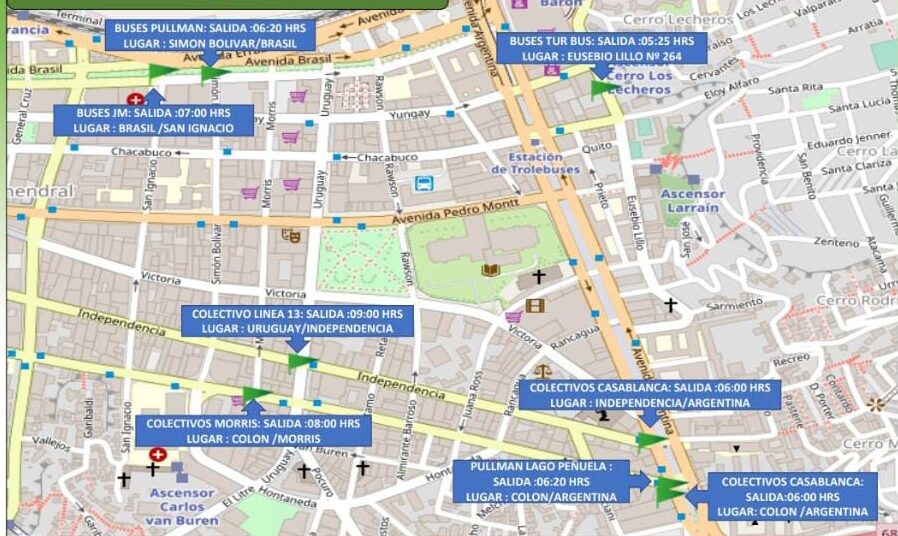 Estos serán los cierres y desvíos en Valparaíso este jueves ante la Cuenta Publica Presidencial 2023